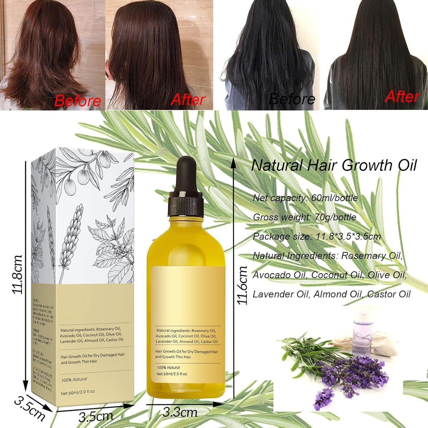 Veganick Natural Hair Growth Oil