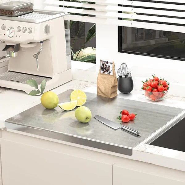 Multi-Purpose Stainless Steel Chopping Board