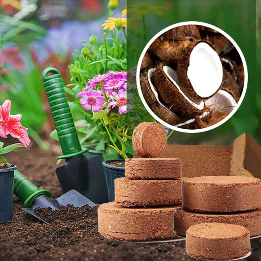 Organic Coco Coir Brick - Potting Soil Mix for Plants 🔥Buy 5 Get 5 FREE