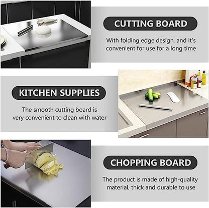 Multi-Purpose Stainless Steel Chopping Board